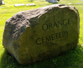Orange, CT Cemetery Rock